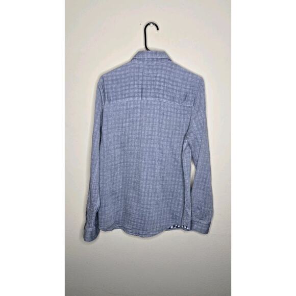 Volcom Slim Fit Checkmate Mens Houndstooth Longsleeve Buttonup Shirt Grayish... - Picture 2 of 9